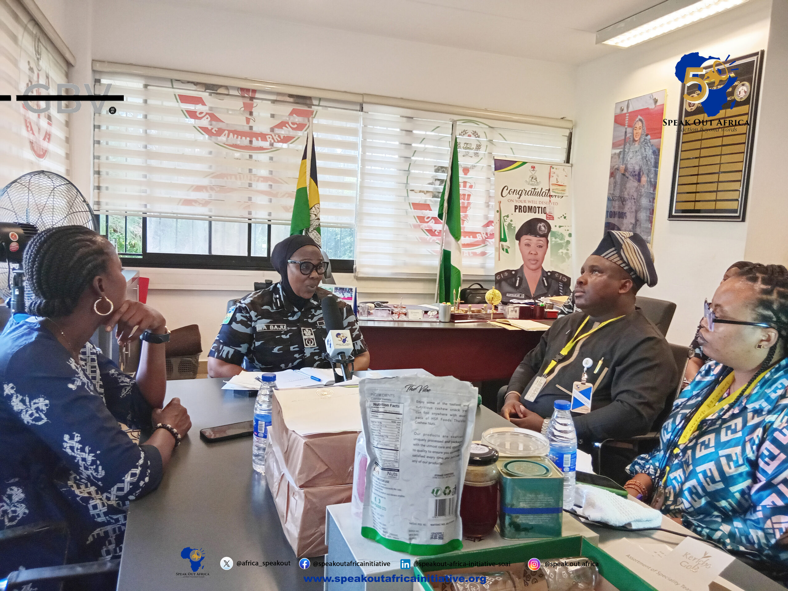 SOAI Advocacy Visit to NPF Gender Unit